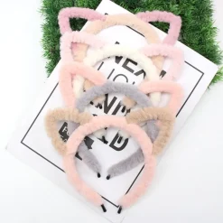 Fuzzy Ear Headbands