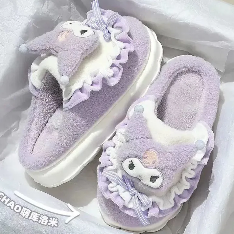 Fuzzy Friends Kawaii Slippers