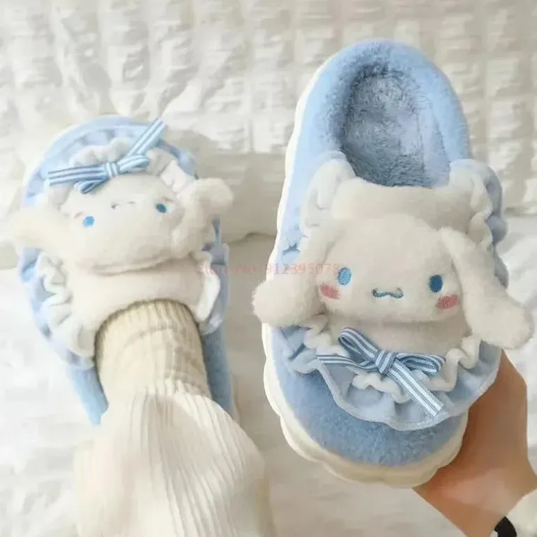 Fuzzy Friends Kawaii Slippers