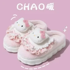 Fuzzy Friends Kawaii Slippers