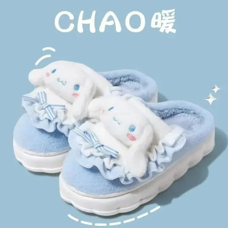 Fuzzy Friends Kawaii Slippers