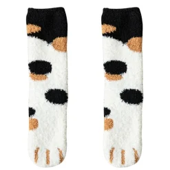 Fuzzy Neko Paw Socks