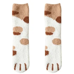 Fuzzy Neko Paw Socks