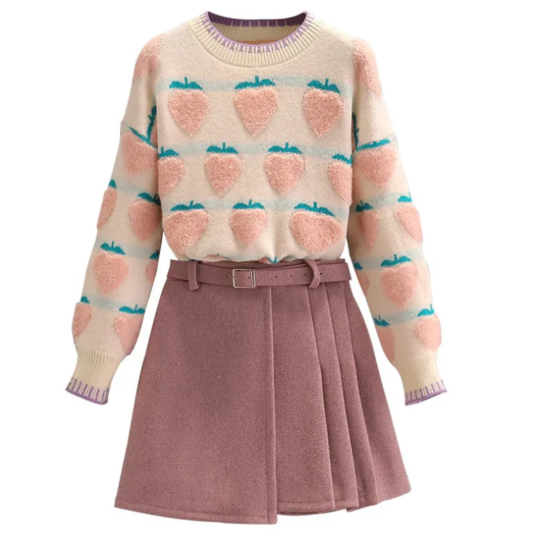 Fuzzy Peaches Floofy Sweater