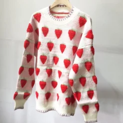 Fuzzy Peaches Floofy Sweater
