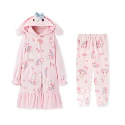 Fuzzy Pink Bunny Nighty