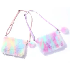 Fuzzy Plush Handbag