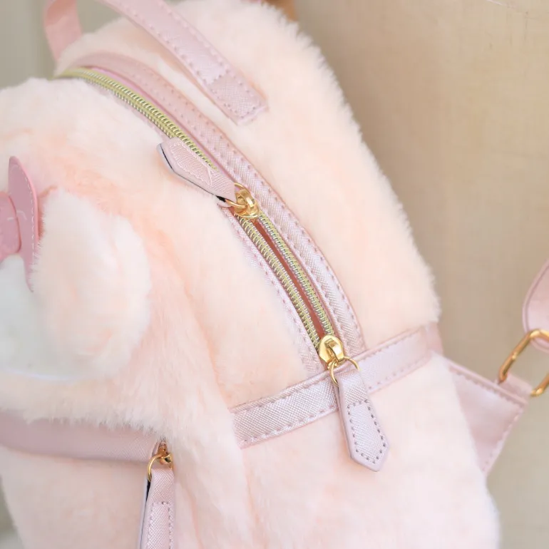 Fuzzy Plush Kawaii Backpack