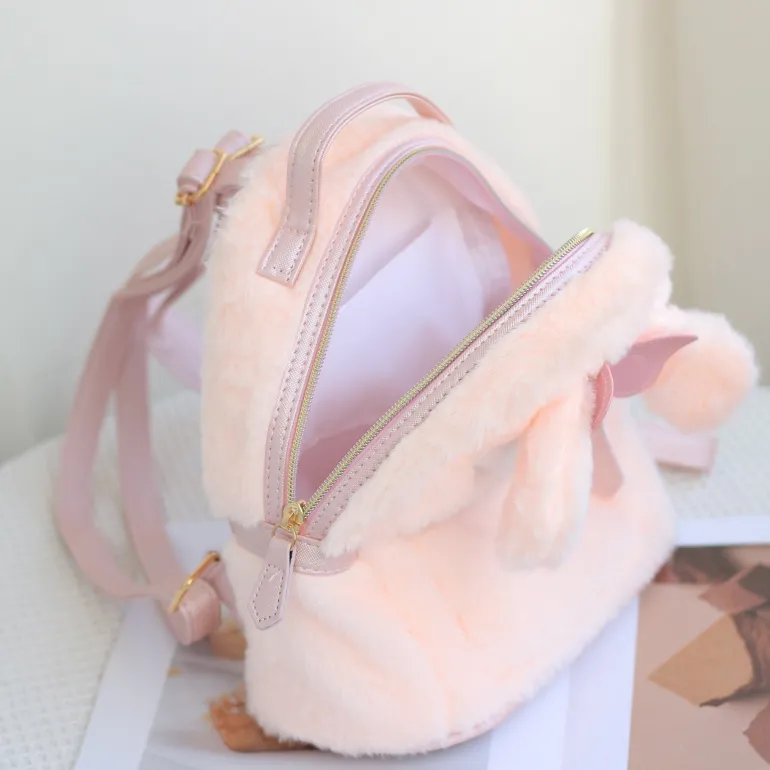 Fuzzy Plush Kawaii Backpack