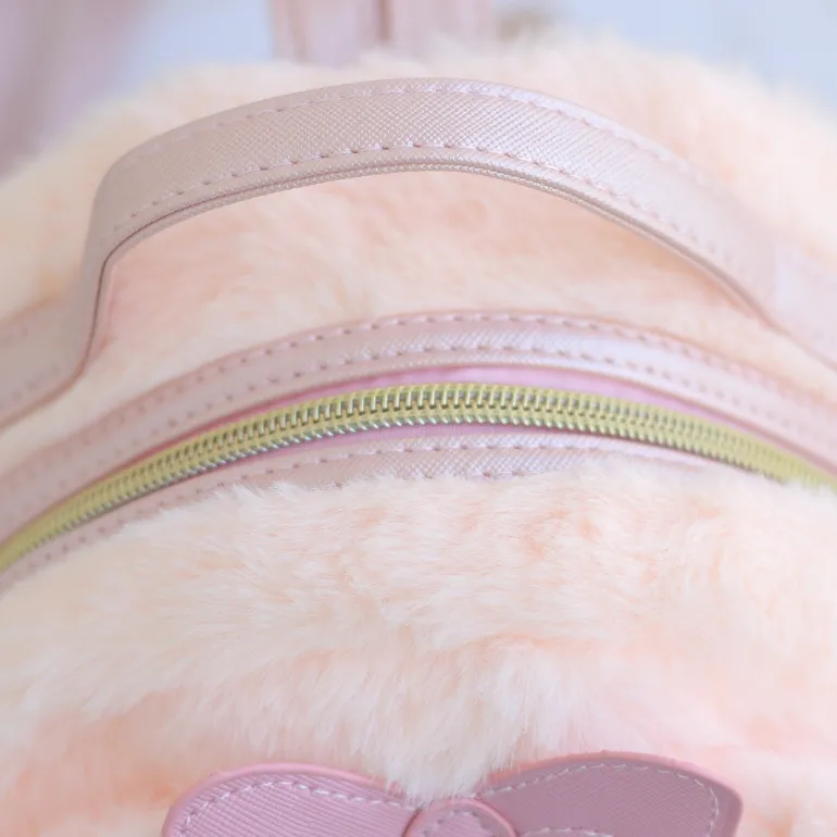 Fuzzy Plush Kawaii Backpack