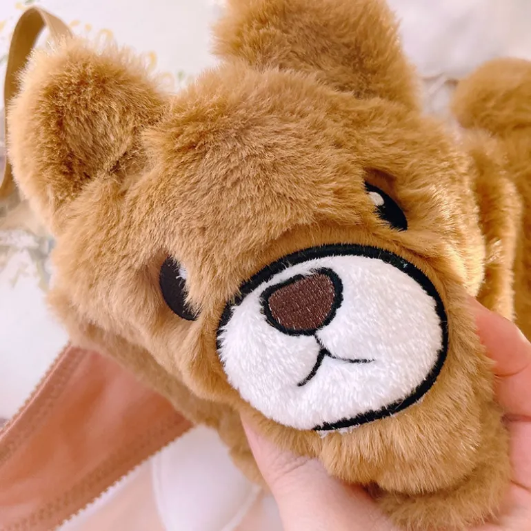Fuzzy Teddy Lingerie Set
