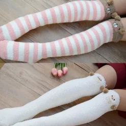 Fuzzy Thigh Highs (15+ Styles)