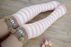 Fuzzy Thigh Highs (15+ Styles)