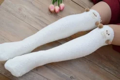 Fuzzy Thigh Highs (15+ Styles)