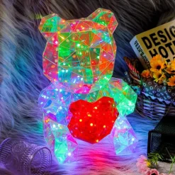 Geometric Lovecore Table Lamp