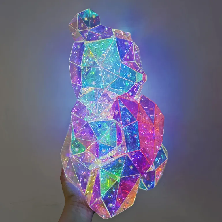 Geometric Lovecore Table Lamp