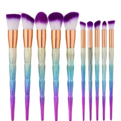 Glitter Rainbow Unicorn Brushes