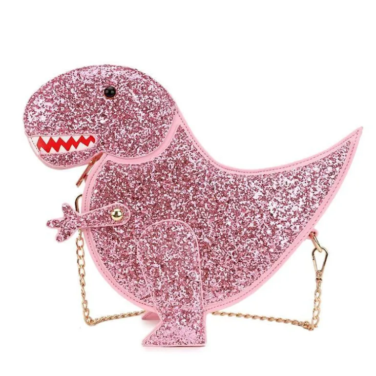 Glitter T-Rex Handbag