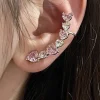Glittering Hearts Ear Cuff