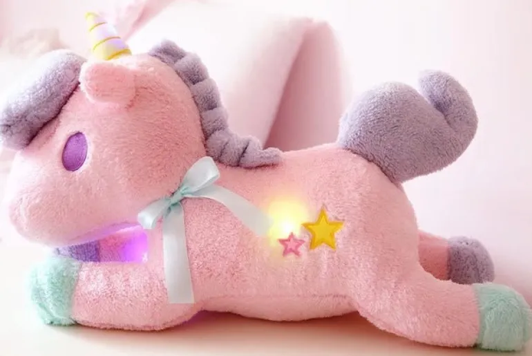 Glow In The Dark Unicorn Plush
