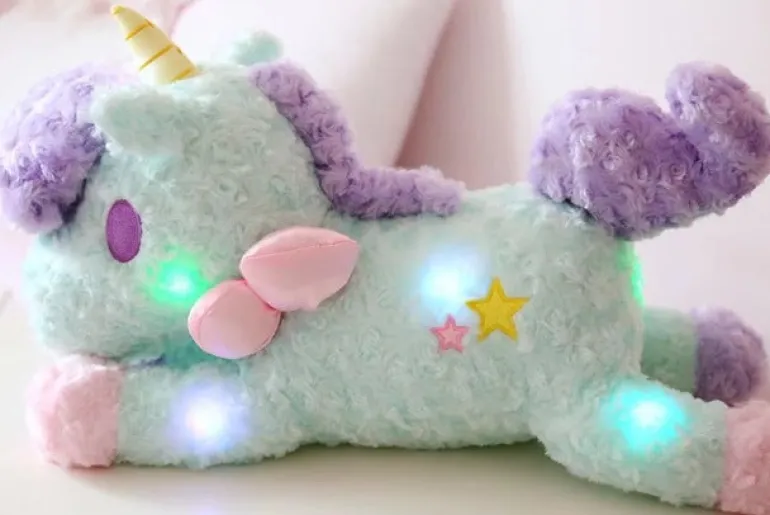Glow In The Dark Unicorn Plush