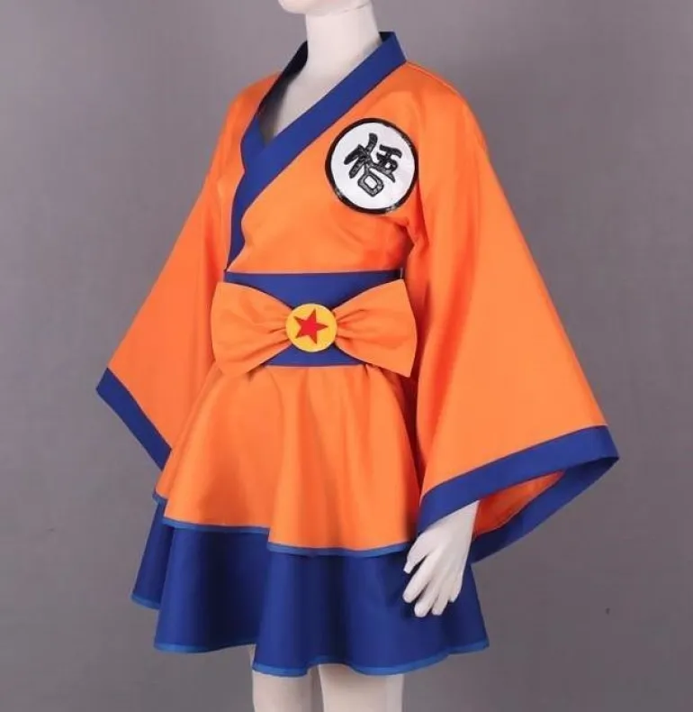 Goku Crossplay Kimono