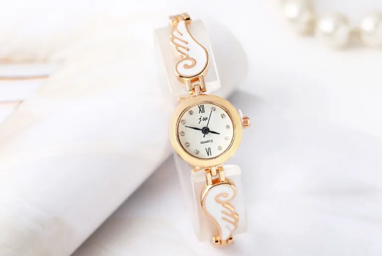 Gold Angel Wing Watch