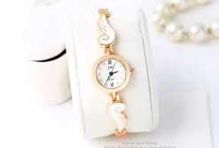 Gold Angel Wing Watch