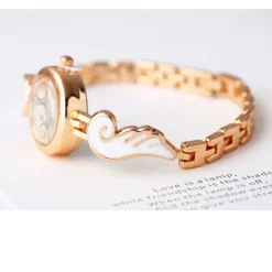 Gold Angel Wing Watch