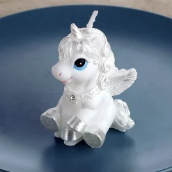 Golden Unicorn Candle