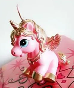 Golden Unicorn Candle