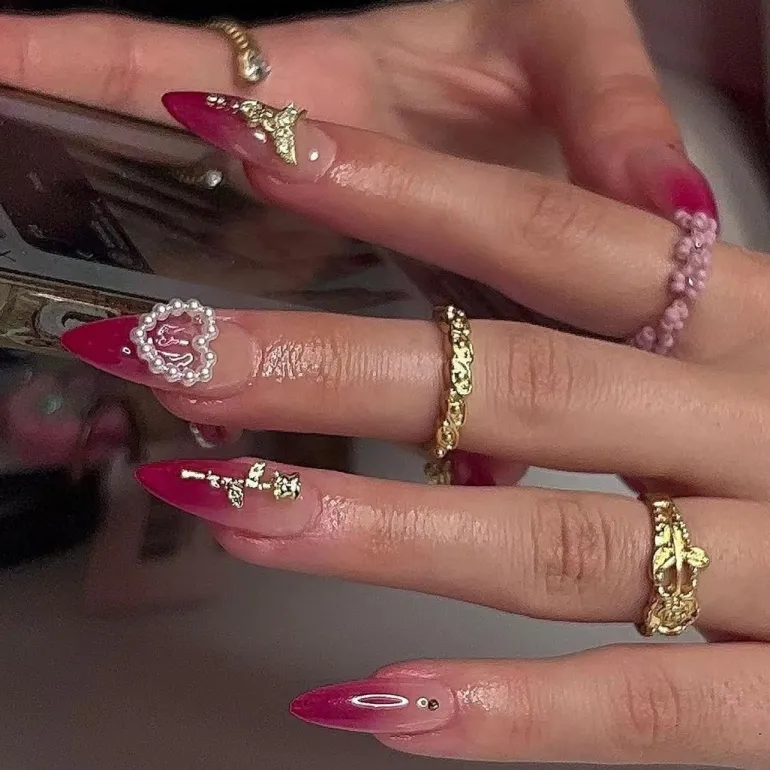 Goth Girl Press On Nails