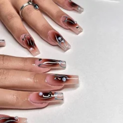 Goth Girl Press On Nails
