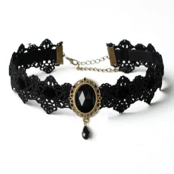 Gothic Lace Choker