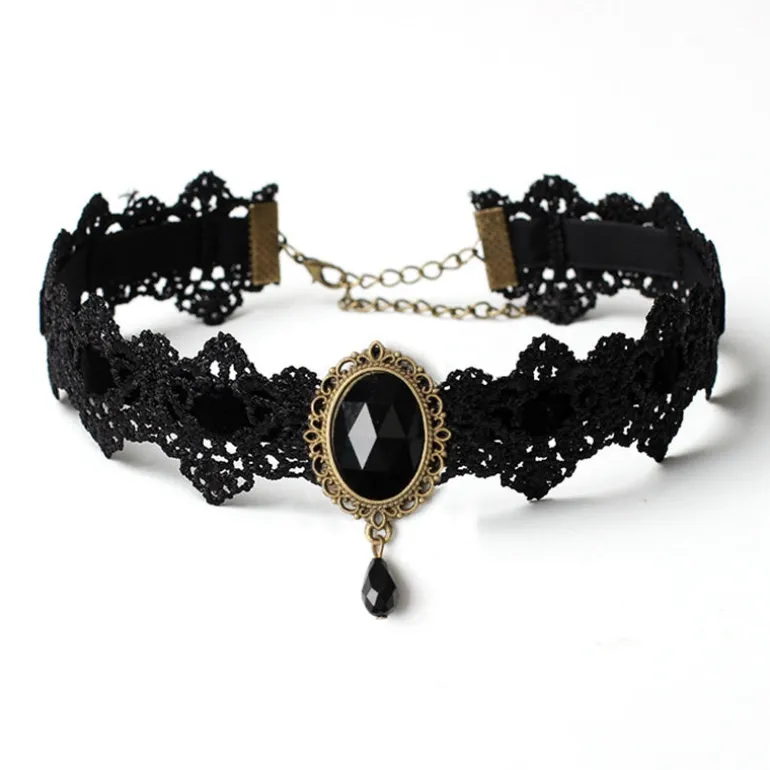 Gothic Lace Choker