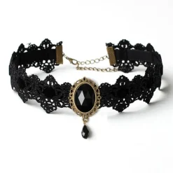 Gothic Lace Choker