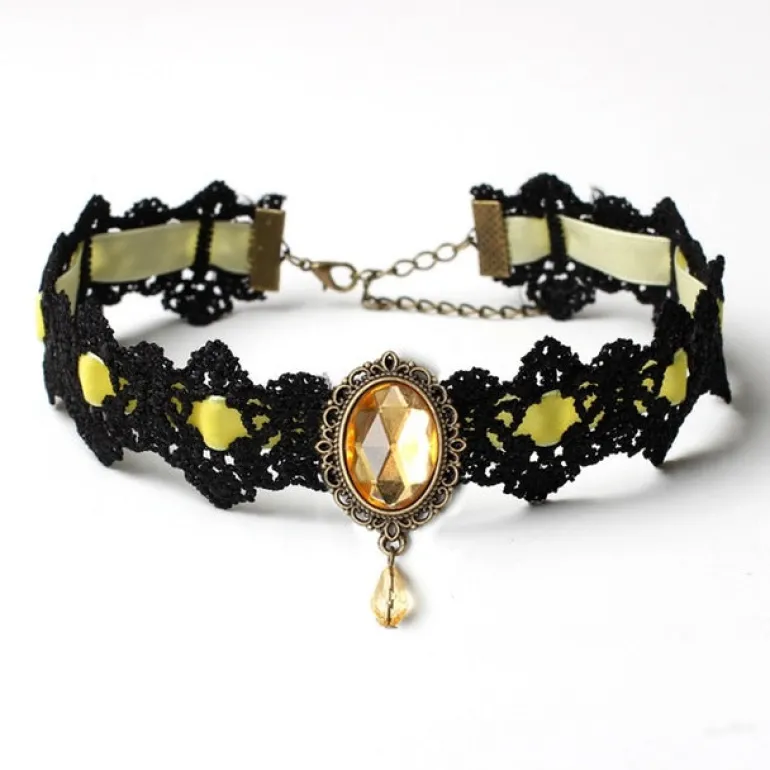 Gothic Lace Choker