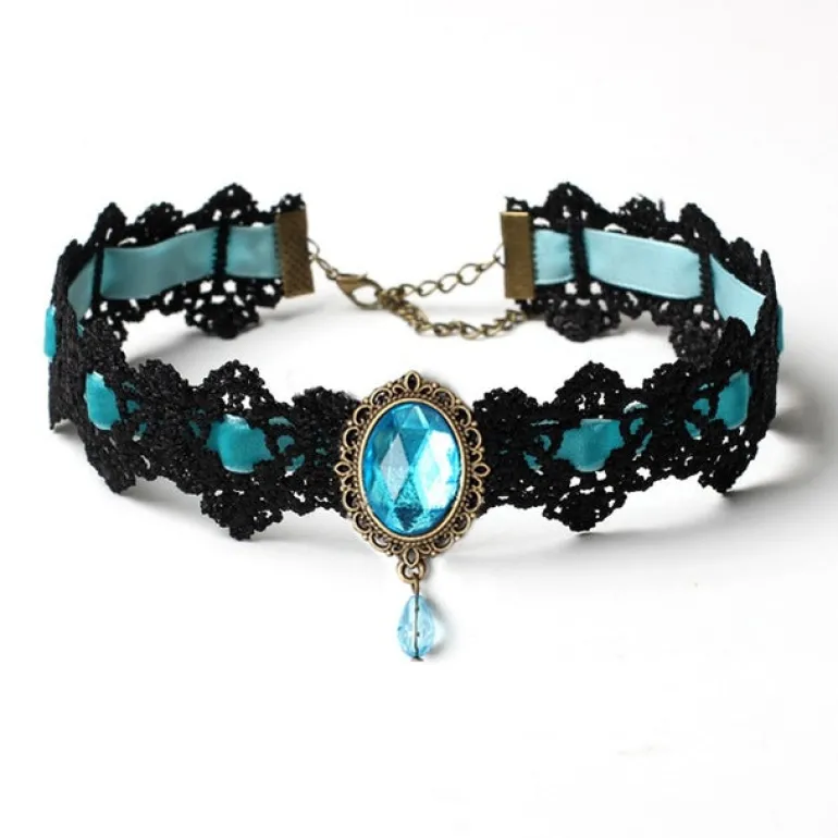Gothic Lace Choker