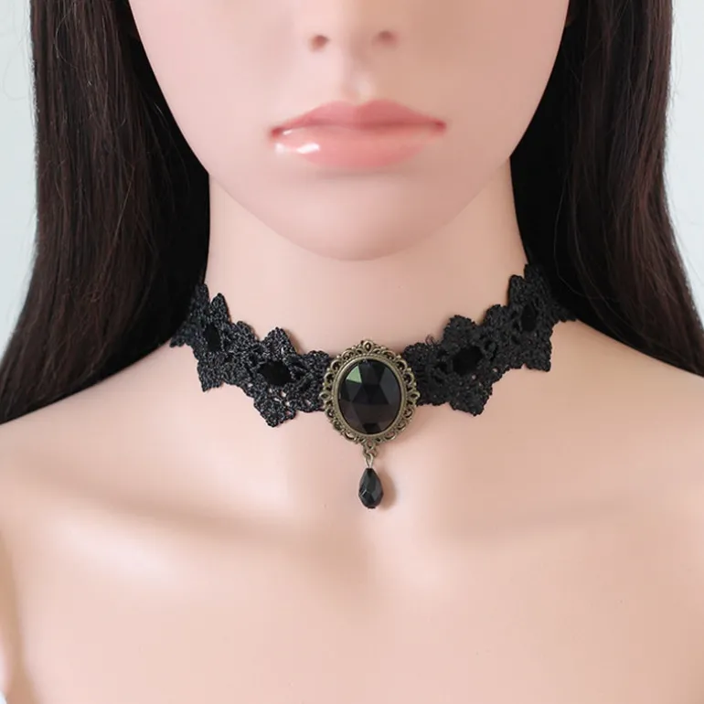 Gothic Lace Choker