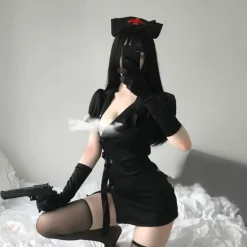 Gothic Nurse Cosplay