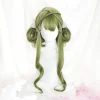 Green Long Wavy Cosplay Wig