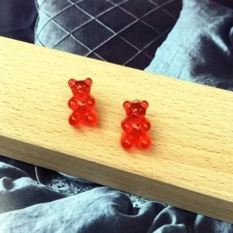 Gummy Bear Stud Earrings