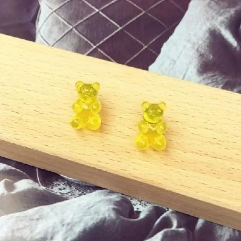 Gummy Bear Stud Earrings