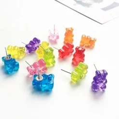 Gummy Bear Stud Earrings