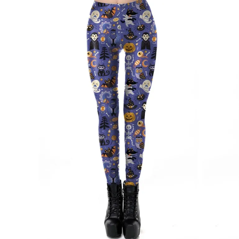 Halloween Collage Leggings