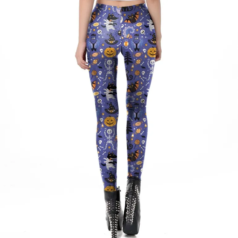 Halloween Collage Leggings