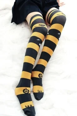 Halloween Thigh High Stockings