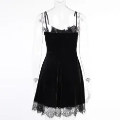Halloween Velvet Dress