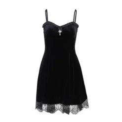 Halloween Velvet Dress