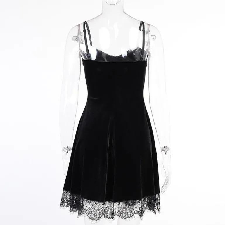 Halloween Velvet Dress